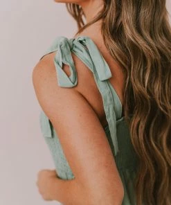 Vendor-unknown Magnolia Midi Dress Sage