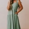 Vendor-unknown Magnolia Midi Dress Sage