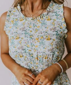 Hayden Los Angelos Margot Floral Midi Dress Plus Size