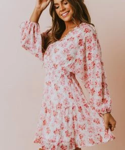 Vendor-unknown Matilda Floral Dress Pink Dresses