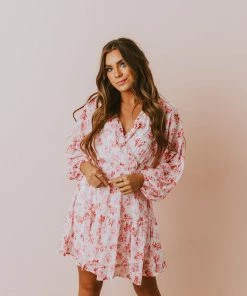Vendor-unknown Matilda Floral Dress Pink Dresses