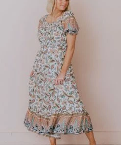 Hayden Los Angelos Dresses Murphy Paisley Print Dress