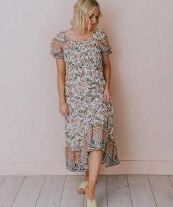 Hayden Los Angelos Dresses Murphy Paisley Print Dress