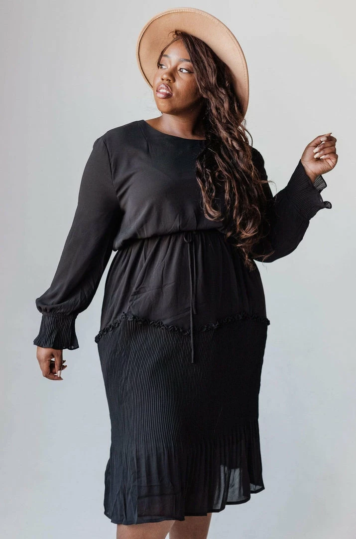 Vendor-unknown Plus Size PLUS Margaret Dress Black 3 Vendor-unknown Plus Size PLUS Margaret Dress Black