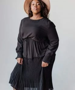 Vendor-unknown Plus Size PLUS Margaret Dress Black 8 Vendor-unknown Plus Size PLUS Margaret Dress Black