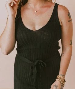 Dresses Susie Rib Midi Dress Black