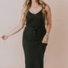 Dresses Susie Rib Midi Dress Black