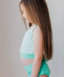 Vendor-unknown Girls Swim Set Sea Foam Kid's