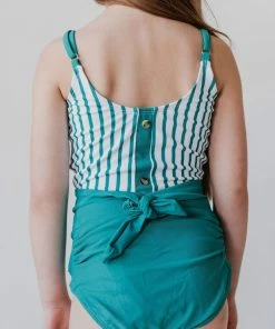 Vendor-unknown Kid's Girls Swim Set Teal