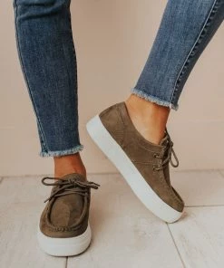 Booties Asher Sneakers Olive Shoes