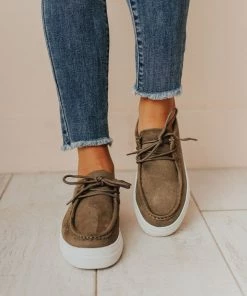 Booties Asher Sneakers Olive Shoes