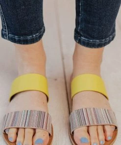 Athena Double Strap Sandals Nude