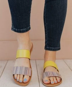 Athena Double Strap Sandals Nude