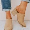 Beast Shoes Angela Corduroy Slip On Bootie Taupe