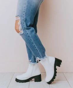Booties Ayla Bootie White Shoes