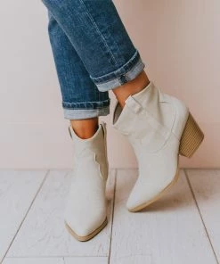 East Lion Beth Western Bootie Stone