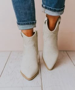 East Lion Beth Western Bootie Stone