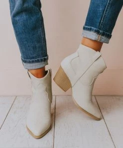 East Lion Beth Western Bootie Stone