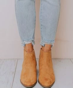 East Lion Mila Side Stretch Bootie Camel