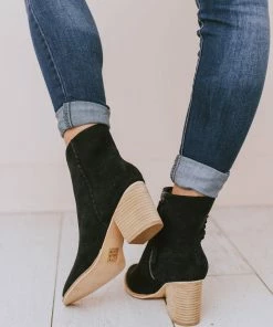 Booties Rowan Braided Bootie Black Shoes