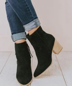 Booties Rowan Braided Bootie Black Shoes
