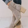 Booties Rowan Braided Bootie Grey Shoes