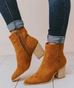Booties Rowan Braided Bootie Tan Shoes