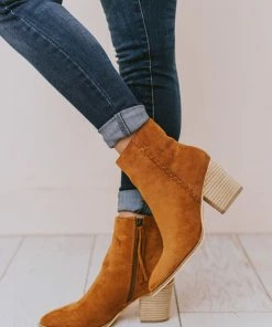 Booties Rowan Braided Bootie Tan Shoes