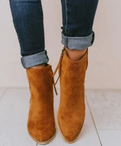 Booties Rowan Braided Bootie Tan Shoes