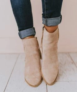Booties Rowan Braided Bootie Taupe