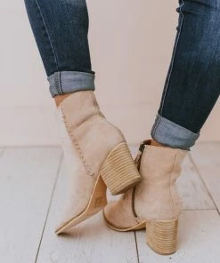 Booties Rowan Braided Bootie Taupe