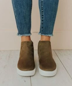 Shoes Diana Wedge Sneakers Olive