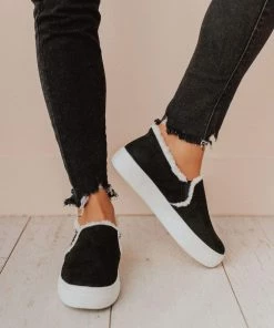 Booties Duke Sherpa Sneakers Black