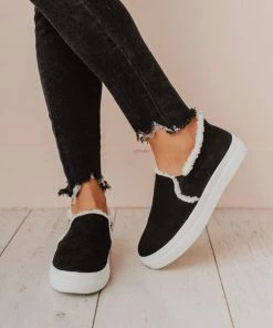Booties Duke Sherpa Sneakers Black