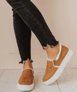 Booties Shoes Duke Sherpa Sneakers Coffee