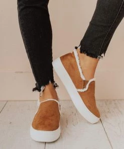 Booties Shoes Duke Sherpa Sneakers Coffee