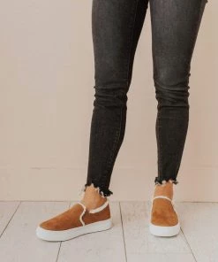 Booties Shoes Duke Sherpa Sneakers Coffee