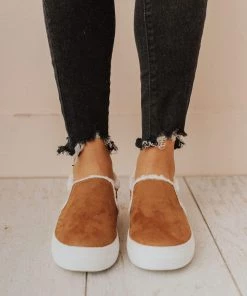 Booties Shoes Duke Sherpa Sneakers Coffee