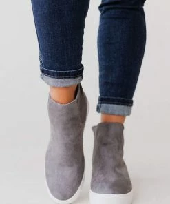 Fetch Wedge Sneakers Grey Shoes