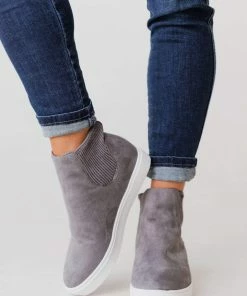 Fetch Wedge Sneakers Grey Shoes