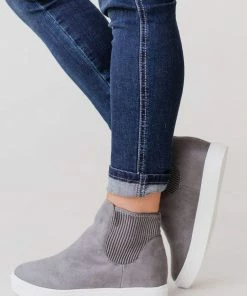 Fetch Wedge Sneakers Grey Shoes