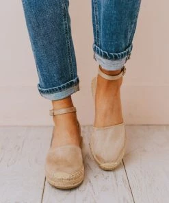 Vendor-unknown Fiesta Espadrille Flats Oatmeal