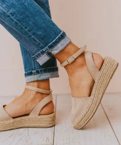 Vendor-unknown Fiesta Espadrille Flats Oatmeal