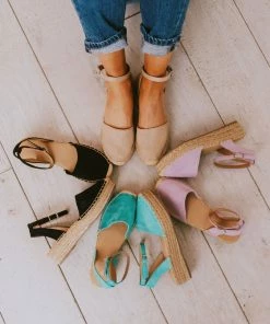 Vendor-unknown Fiesta Espadrille Flats Oatmeal