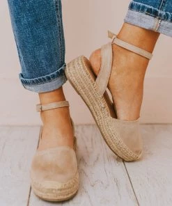 Vendor-unknown Fiesta Espadrille Flats Oatmeal