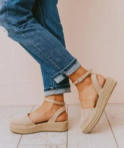 Vendor-unknown Fiesta Espadrille Flats Oatmeal