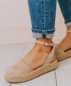 Vendor-unknown Fiesta Espadrille Flats Oatmeal