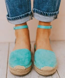 Vendor-unknown Fiesta Espadrille Flats Turquoise