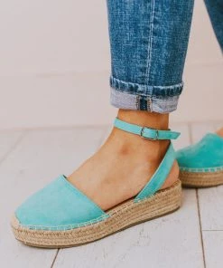 Vendor-unknown Fiesta Espadrille Flats Turquoise