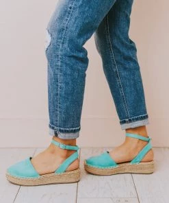 Vendor-unknown Fiesta Espadrille Flats Turquoise
